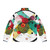 Puffer jacket with Kandinsky-style abstract circles design - Back