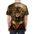 Surreal t-shirt design featuring Medusa and snakes in a striking, artistic illustration - men back