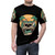 Vibrant kneeboarding digital art design on a high-quality t-shirt - men front
