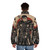 Guts in a Chinese style drawing classic puffer jacket - men back