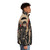 Guts in a Chinese style drawing classic puffer jacket - men side right