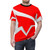 Mirrors Edge inspired t-shirt with parkour and free running motifs - men front