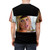 Woman wearing a vibrant t-shirt featuring the iconic "Call On Me" electronic dance music design - men back