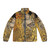 Gustav Klimt's masterpiece 'Adele Bloch-Bauer I' printed on a fashionable puffer jacket