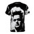 Eraserhead cult classic graphic tee featuring an abstract, transparent design of the iconic face from the 1970s horror film.