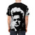 Eraserhead cult classic graphic tee featuring an abstract, transparent design of the iconic face from the 1970s horror film. - men back