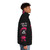 Squid Game Fan Art Collections Puffer Jacket featuring iconic soldier uniform design - men side right