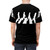 Minimalist t-shirt design featuring the iconic Abbey Road album cover art by The Beatles - men back