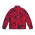 Gundam Camo Magenta Puffer Jacket with Mecha-Inspired Design - Back