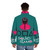 Squid Game Collection 2 Puffer Jacket with iconic symbols and colors from the Netflix series - men back