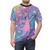 Epcot Figment inspired all-over print t-shirt featuring the iconic Disney character - men front