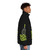 A warm and stylish puffer jacket for squash and ball sports enthusiasts - men side right