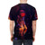 Cosmic Stellar Spot T-shirt featuring a surreal, nature-inspired space design - men back