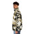 Guernica 2020 Sand Puffer Jacket featuring iconic Pablo Picasso inspired all-over pattern - men side left