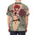 Stylish t-shirt featuring a pinup-style illustration of the anime character Rias Gremory from Highschool DxD - men back