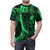 Matrix-Inspired T-Shirt featuring the iconic digital code and imagery from the classic science fiction film - men front