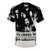 Retro 1970s concert t-shirt with classic rock album cover inspired design - Back