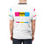 Retro Pan Am airline inspired pride custom all-over print t-shirt - men back