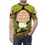 Enchanting t-shirt featuring a whimsical mushroom design in autumnal colors and nature-inspired elements. - men front