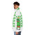 Spongebob Kevin the Sea Cucumber Puffer Jacket featuring characters from the Nickelodeon cartoon Spongebob Squarepants - men side left