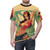 Vintage-inspired t-shirt featuring an anime girl in a pinup style design - men front