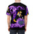 Static Shock superhero graphic printed on a high-quality t-shirt - men back