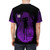 Enderman minimalist graphic on a black t-shirt, perfect for Minecraft fans and gamers. - men back
