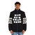 A warm, stylish puffer jacket featuring the "Number Cruncher" design, perfect for accountants, data scientists, and other number-loving professionals. - men front