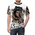 "13th Warrior" inspired t-shirt featuring a stylized design for fans of the action-adventure fiction book and movie - men front