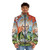Spirit of the Dragon Avatar Puffer Jacket with focus keyword avatar and dragon - men front