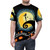 Starry Nightmare AOP T-Shirt featuring a surreal, dark fantasy design with Jack Skellington from The Nightmare Before Christmas - men front