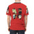 Midnight Suns inspired Gorillaz video game fantasy t-shirt featuring Avengers-style graphics - men back