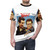 Vintage-style Midnight Run movie t-shirt with retro graphics - men front