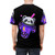 Starry panda bubble tea t-shirt featuring a cute panda bear illustration - men back