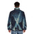 The X-Files Puffer Jacket featuring Mulder and Scully investigating UFOs - men back