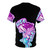 Pastel goth t-shirt featuring a candy gore and fangs design - Back