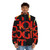 Zythologist Puffer Jacket with beer-inspired typography and design - men front