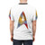 Cosmic space-themed t-shirt with a galaxy and starfleet design - men back