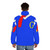 Speed Racer Go Team Puffer Jacket featuring the Mach 5 car and Trixie - men back