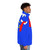 Speed Racer Go Team Puffer Jacket featuring the Mach 5 car and Trixie - men side right