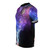 Elon Musk inspired t-shirt with a modern art design featuring the SpaceX and Tesla CEO - men left