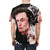 Unofficial Elon Musk inspired t-shirt featuring a meme design of Elon Musk smoking weed - men back