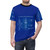 T-shirt featuring a blueprint-style design of the Phoenix spacecraft from the Star Trek film First Contact - men front