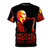 Artistic illustration of legendary jazz saxophonist Michael Brecker on a high-quality t-shirt