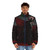 Spawn Puffer Jacket featuring iconic fantasy comic book character - men front
