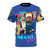 Retro 80s Miami-Inspired T-Shirt with Golden Girls Characters