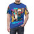 Retro 80s Miami-Inspired T-Shirt with Golden Girls Characters - men front