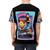 Retro-style t-shirt design inspired by the beloved 80s martial arts action film "Miami Connection" - men back