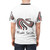 Artistic Singer, Music Composer Figure 8 Dripping T-shirt - men back