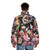 Gravity Falls inspired puffer jacket featuring characters from the popular cartoon series - men back